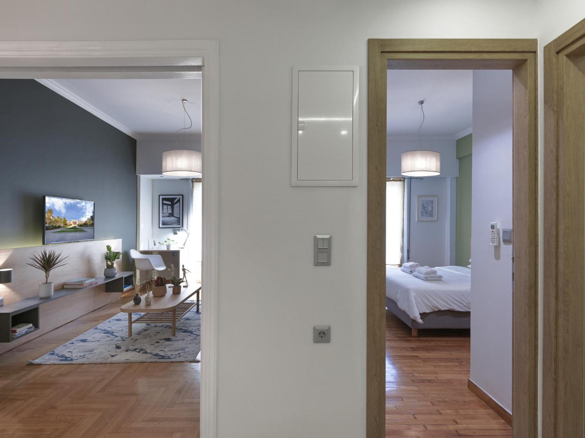 Ferienwohnung Modern Haven Near Archaeological Museum Athen Exterior foto